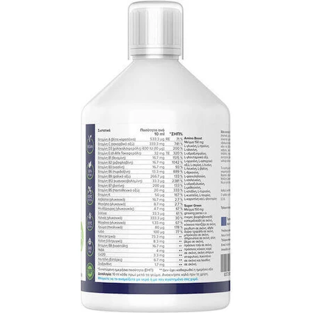 Natural Vitamins Premium Teen Multivitamin Полівітамінний мультивітамінний комплекс для імунної системи, волосся та нігтів апельсиновий 500мл: ціни та характеристики