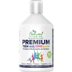 Natural Vitamins Premium Teen Multivitamin Полівітамінний мультивітамінний комплекс для імунної системи, волосся та нігтів апельсиновий 500мл: ціни та характеристики