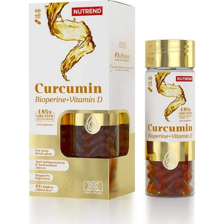 Nutrend Curcumin & Bioperine & Vitamin D Пищевая добавка Special 60 капс: цены и характеристики