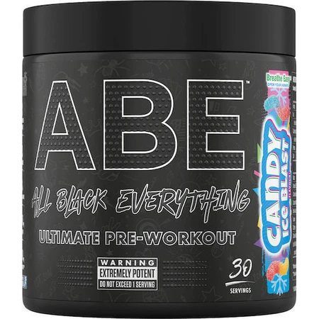 Applied Nutrition Abe Abe All Black Everything Pre Workout Supplement 375gr 30 порций Candy Ice Blast: цены и характеристики