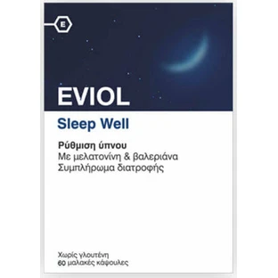 Eviol Sleep Well Sleep Supplement 60 softgels