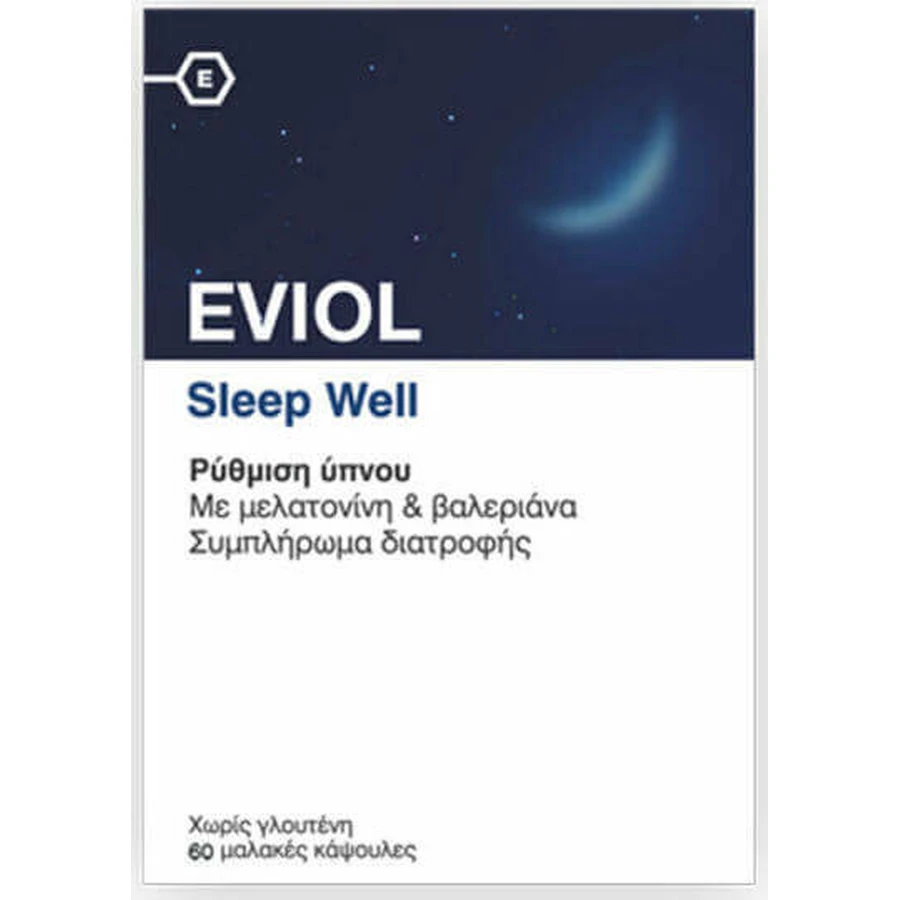 Eviol Sleep Well Sleep Supplement 60 softgels: цены и характеристики
