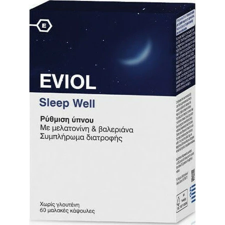 Eviol Sleep Well Sleep Supplement 60 softgels: цены и характеристики