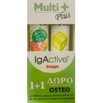 Полівітамінний комплекс IgActive Multi Plus та Osteo для здоров'я яєць 2 x 20 шипучих таблеток: ціни та характеристики