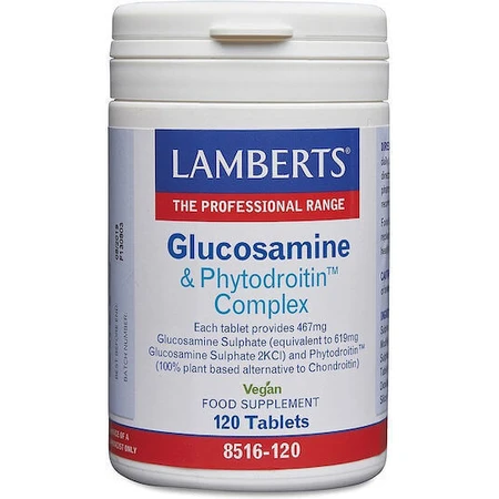 Lamberts Glucosamine & Phytodroitin Complex Joint & Bone Health Supplement 120 tabs: цены и характеристики