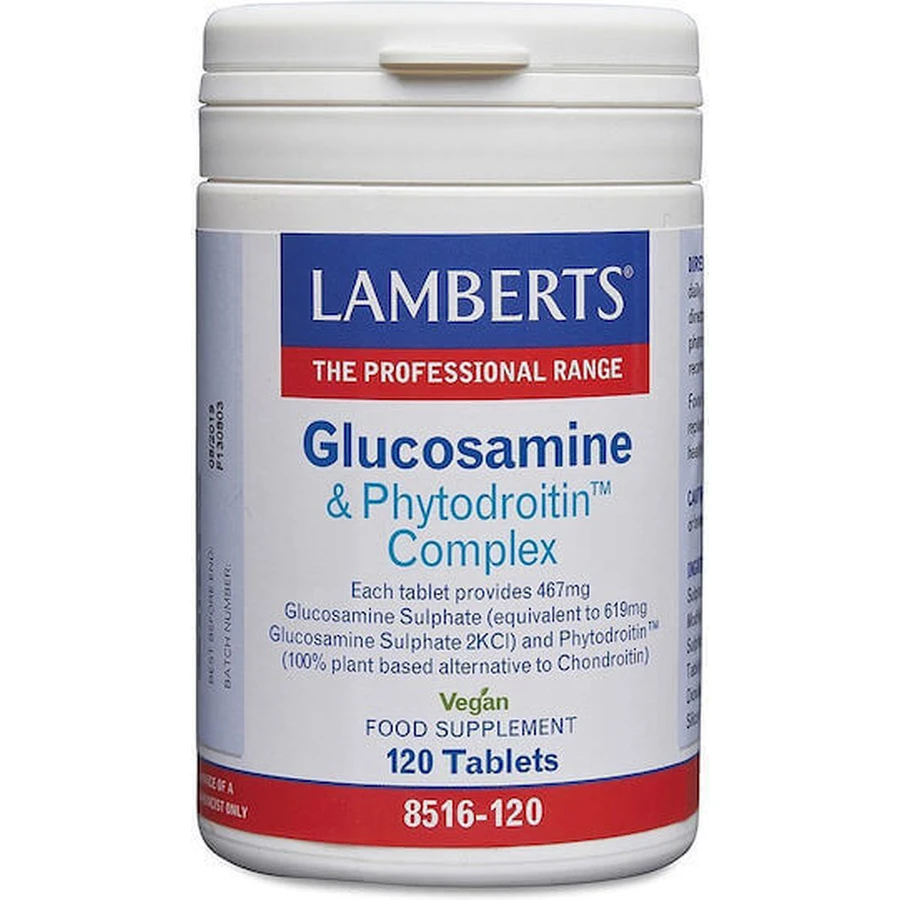 Lamberts Glucosamine & Phytodroitin Complex Joint & Bone Health Supplement 120 tabs: цены и характеристики