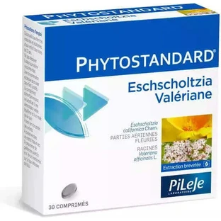 Pileje Phytostandard Eschscholtzia Valerian Anxiety & Sleep Supplement 30 tabs
