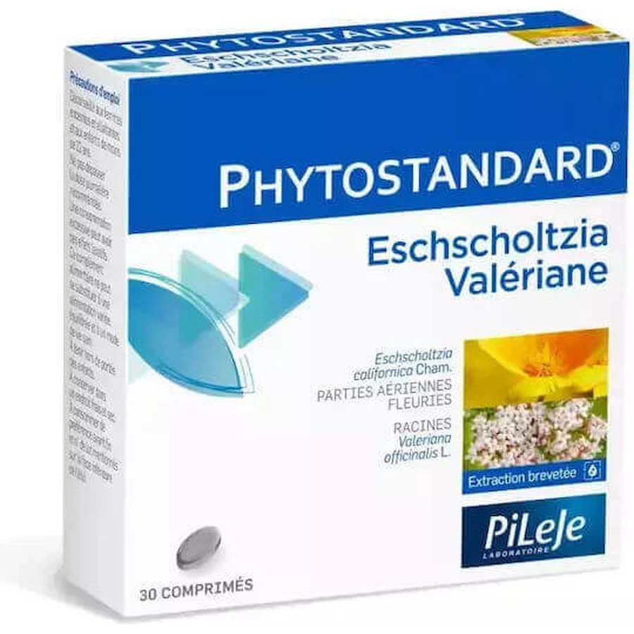 Pileje Phytostandard Eschscholtzia Valerian Anxiety & Sleep Supplement 30 tabs: цены и характеристики