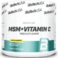 Biotech USA MSM + Vitamin C Joint & Bone Health Supplement 150gr Lemon