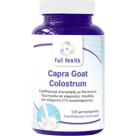 Full Health Capra Goat Goat Colostrum Immune Boosting Supplement 120 растительных капсул: цены и характеристики