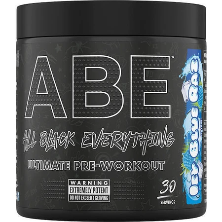 Applied Nutrition Abe All Black Everything Предтреніровочная добавка 375гр 30 порцій Icy Blue Raz: ціни та характеристики