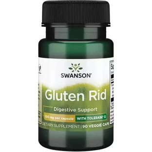 Swanson Gluten Rid 100 мг Пищевая добавка Speciality 90 растительных капсул