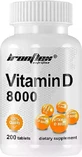 Ironflex Nutrition Вітамін D для підтримки імунітету та здоров'я яєць 8000iu 200 таблеток