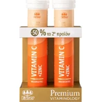 Kaiser 1889 Premium Vitaminology Премиум витамин C и цинк для поддержки иммунитета, кожи и антиоксидантного действия 1000 мг 2 x 20 шипучих таблеток: цены и характеристики
