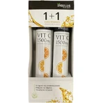 Ino Plus Vit C Вітамін для підтримки імунітету, шкіри та антиоксидантної дії 1500 мг апельсин 2 x 20 шипучих таблеток: ціни та характеристики