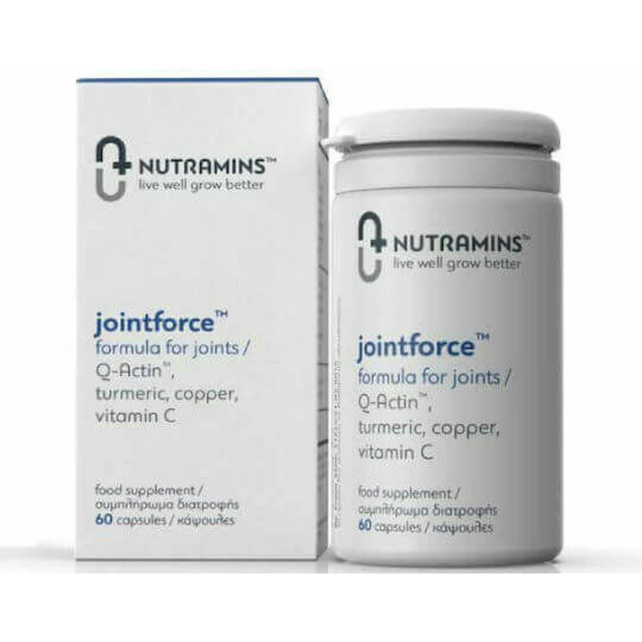 Nutramins Jointforce Добавка для здоров'я суглобів та кісток 60 капс.: ціни та характеристики