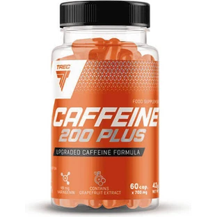 Предтреніровочний комплекс Trec Caffeine 200 Plus 60 капсул