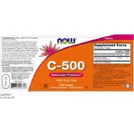 Now Foods C-500 з вітаміном шипшини для підтримки імунітету, шкіри та антиоксидантної дії 500 мг 100 таблеток: ціни та характеристики