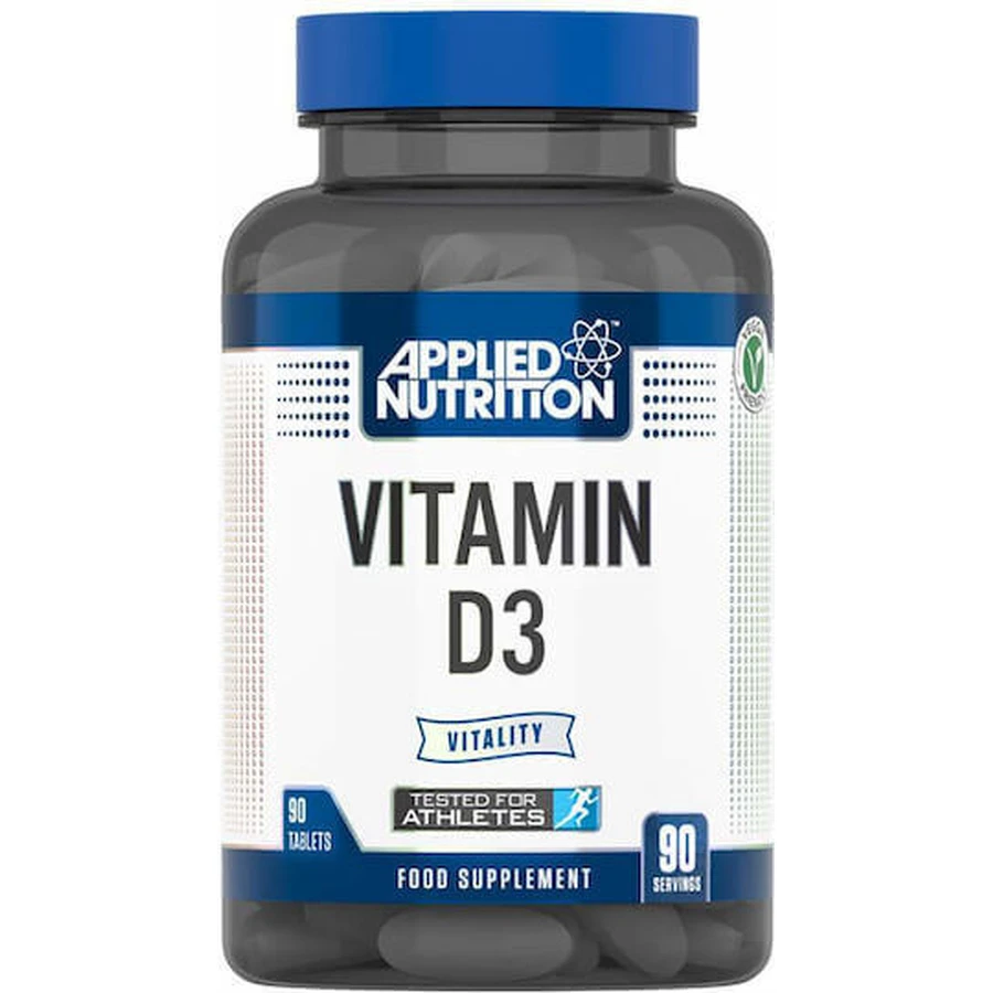 Applied Nutrition Вітамін D3 Вітамін для підтримки імунітету та здоров'я птахів 90 таблеток: ціни та характеристики