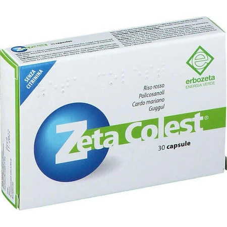 Erbozeta Zeta Colest Специальная пищевая добавка 30 капс: цены и характеристики