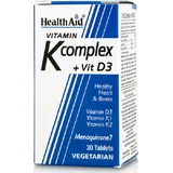 Health Aid Vitamin K Complex + Vit D3 Multivitamin for Bird Health 750mg 30 x 1 tablets