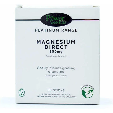 Power Of Nature Platinum Range Магній прямий 350 мг 30 таблеток: ціни та характеристики
