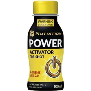 Go On Nutrition Power Activator Pre Workout Supplement 100ml Blackcurrant