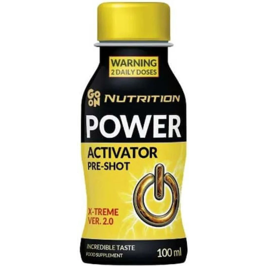 Go On Nutrition Power Activator Pre Workout Supplement 100ml Blackcurrant: цены и характеристики
