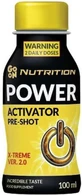 Go On Nutrition Power Activator Pre Workout Supplement 100ml Blackcurrant
