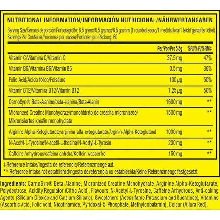 Cellucor iD Series C4 Original Pre Workout Supplement 195gr Apple Green: ціни та характеристики