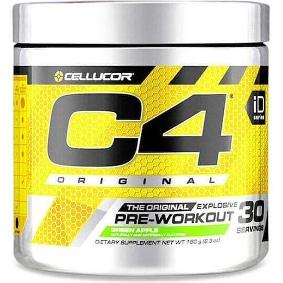 Cellucor iD Series C4 Original Pre Workout Supplement 195gr Apple Green: ціни та характеристики