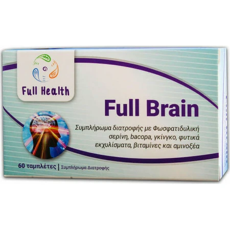 Full Health Full Brain Full Brain Memory Supplement 60 табл.: цены и характеристики