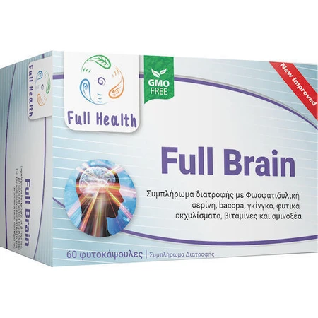 Full Health Full Brain Full Brain Memory Supplement 60 табл.: цены и характеристики