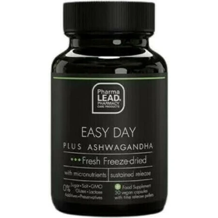 Pharmalead Easy Day Plus Ашвагандха 30 рослинних капсул: ціни та характеристики