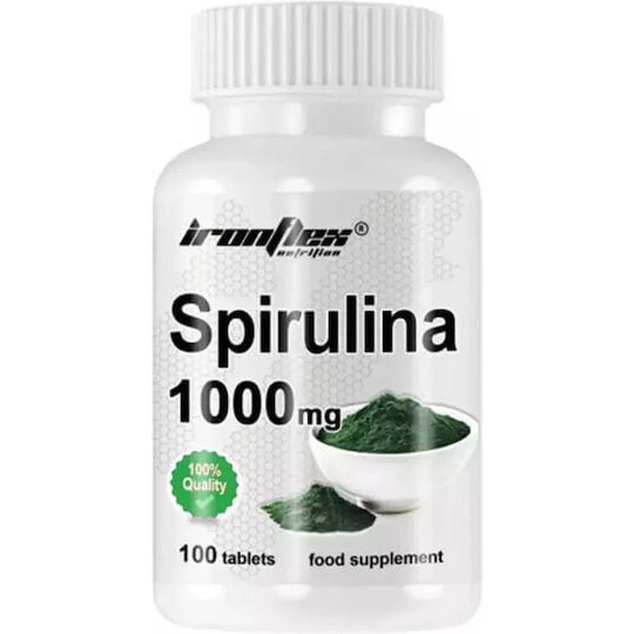 Ironflex Nutrition Спирулина 1000 мг 100 файлов: цены и характеристики