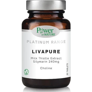 Спеціальна дієтична добавка Power Of Nature Platinum Range LivaPure LivaPure Спеціальна дієтична добавка 30 таб.