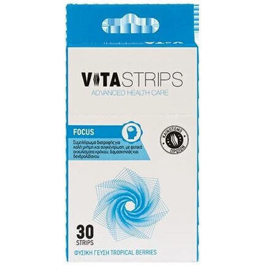 Vitastrips Focus Memory Supplement 30 30buc: цены и характеристики