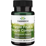 Swanson Purple Fruit & Veggie Complex 60 растительных капсул