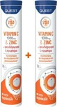 Quest Vitamin C 1000mg &amp; Zinc Multivitamin for Immune System Support 1000mg Orange 2 x 20 шипучих таблеток