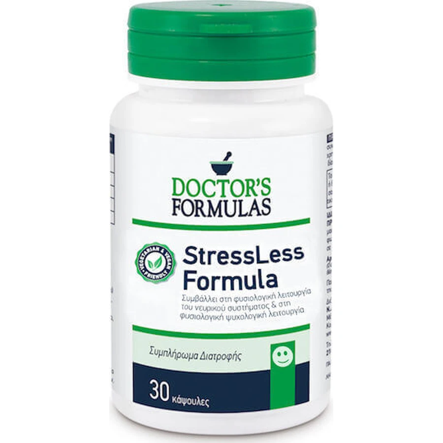Doctor's Formulas Stressless Formula Anxiety Supplement 30 caps: цены и характеристики