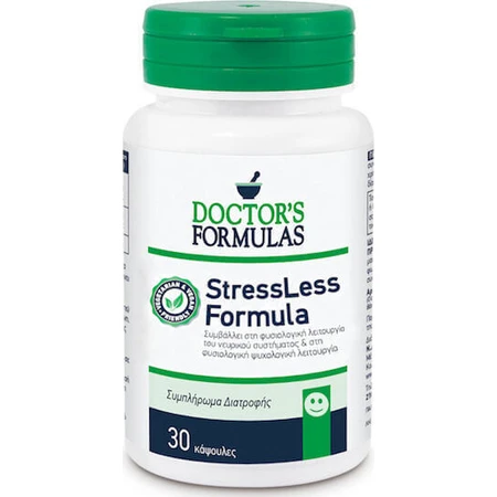 Doctor's Formulas Stressless Formula Anxiety Supplement 30 caps: цены и характеристики