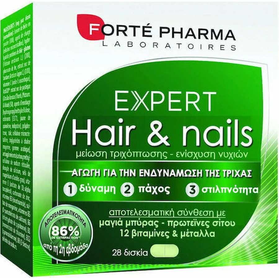 Forte Pharma Expert Hair & Nails Special Dietary Supplement Special 28 табл.: цены и характеристики