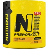 Nutrend N1 Pro Предтреніровочна добавка 300гр Манго кислий