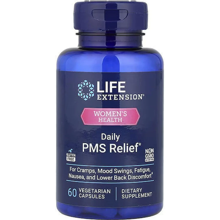 Харчова добавка Life Extension Daily Pms Relief Спеціальна харчова добавка Спеціальна Спеціальна 60 капс.: ціни та характеристики