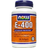 Now Foods Витамин Е для кожи и антиоксидантного действия 400iu 100 софтгелей