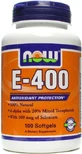 Now Foods Витамин Е для кожи и антиоксидантного действия 400iu 100 софтгелей