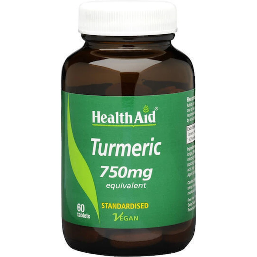 Health Aid Turmeric 60 таблеток: цены и характеристики