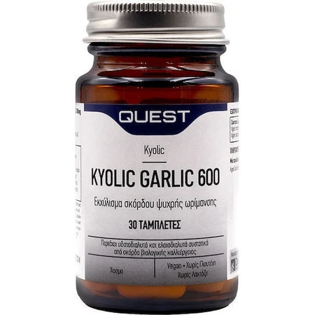 Quest Kyolic Чеснок 600 мг 30 файлов: цены и характеристики
