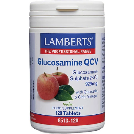 Lamberts Glucosamine QCV 929mg Joint & Bone Health Supplement 120 tabs: цены и характеристики