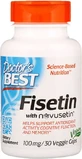 Doctor's Best Fisetin 100mg Memory Supplement 30 растительных капсул